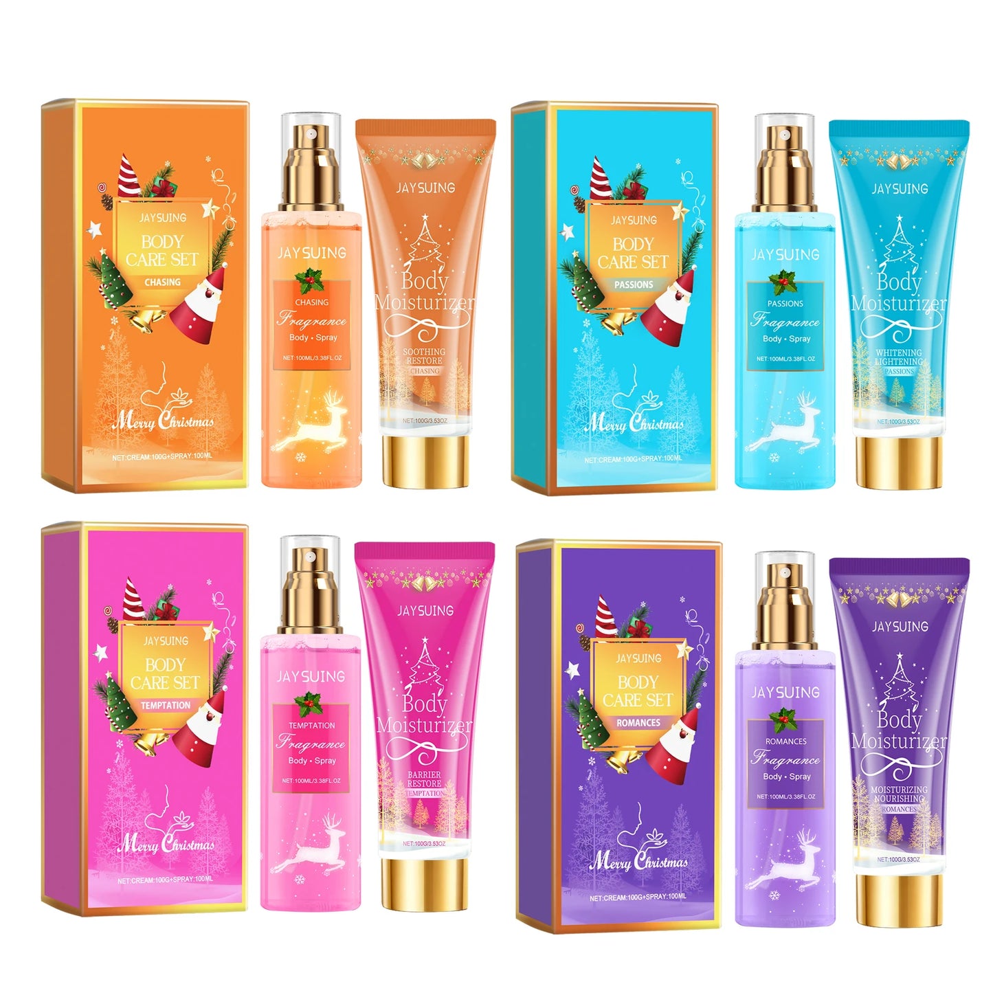 Christmas Scented Body Care Set – Spray & Lotion Gift
