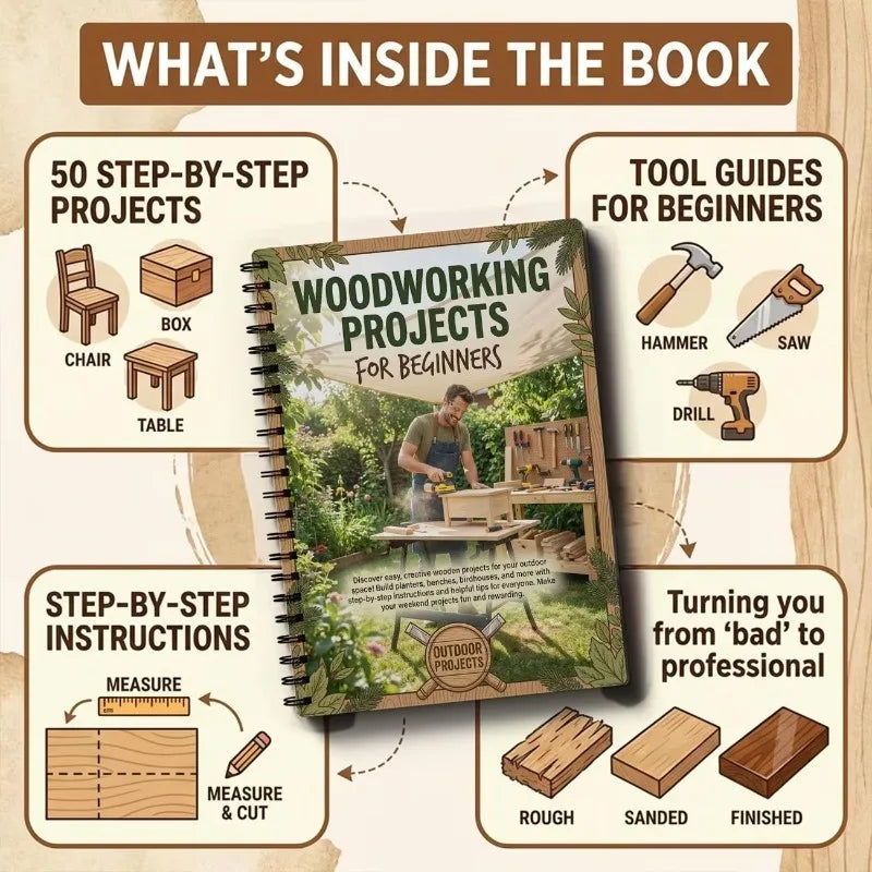 Beginner Woodworking Project Plans Simple DIY Home Craft Ideas Guide