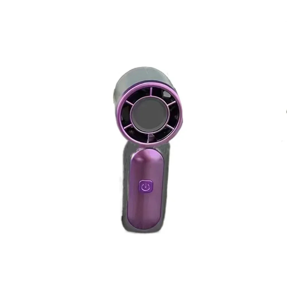 6-Speed USB Rechargeable Mini Pocket Fan with LED Display