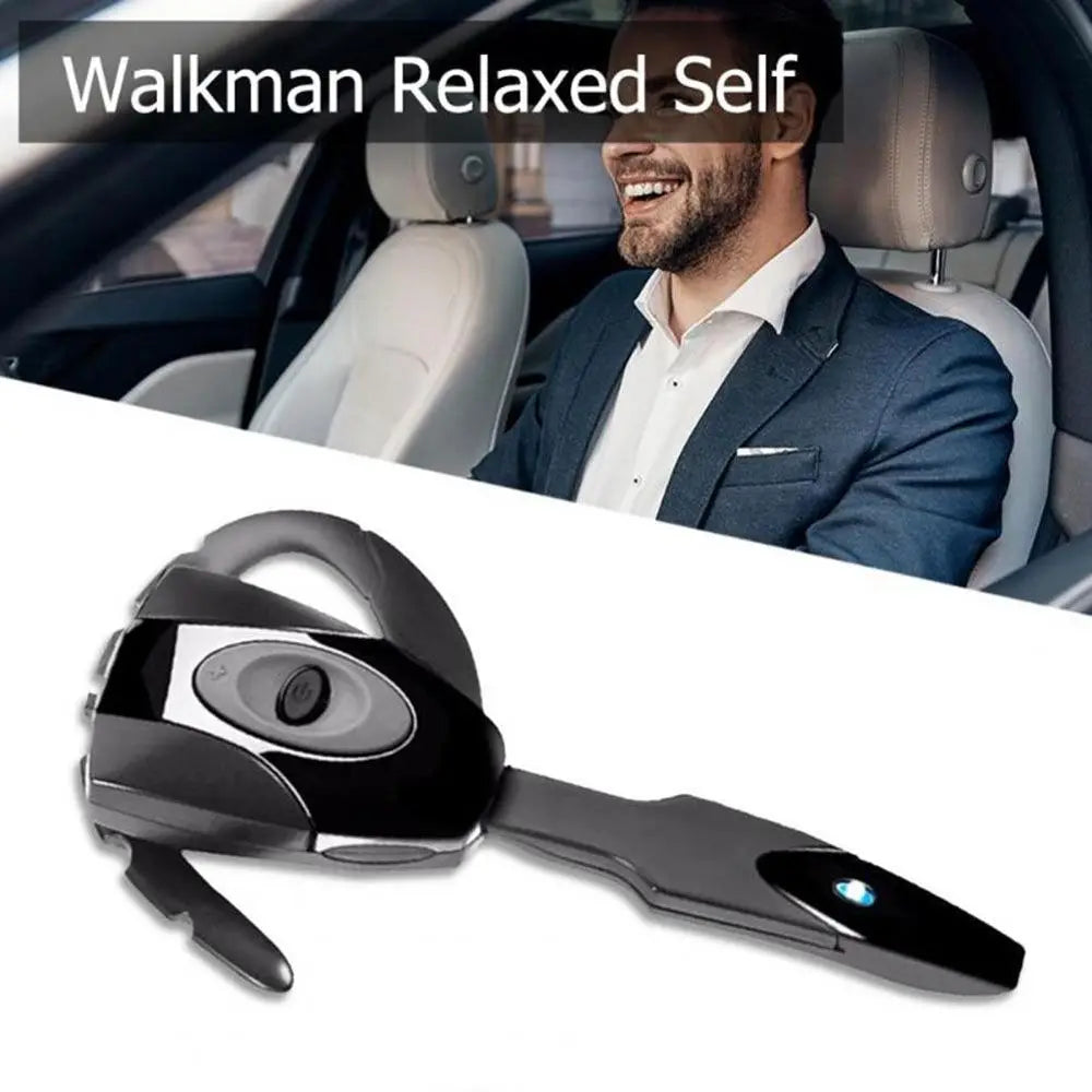 With Microphone Hanging Ear Hook Handsfree Business Bluetooth Headset Bluetooth Earphones Wireless Headphones Bluetooth Headset Peaceful Pleasures Health and Wellness
