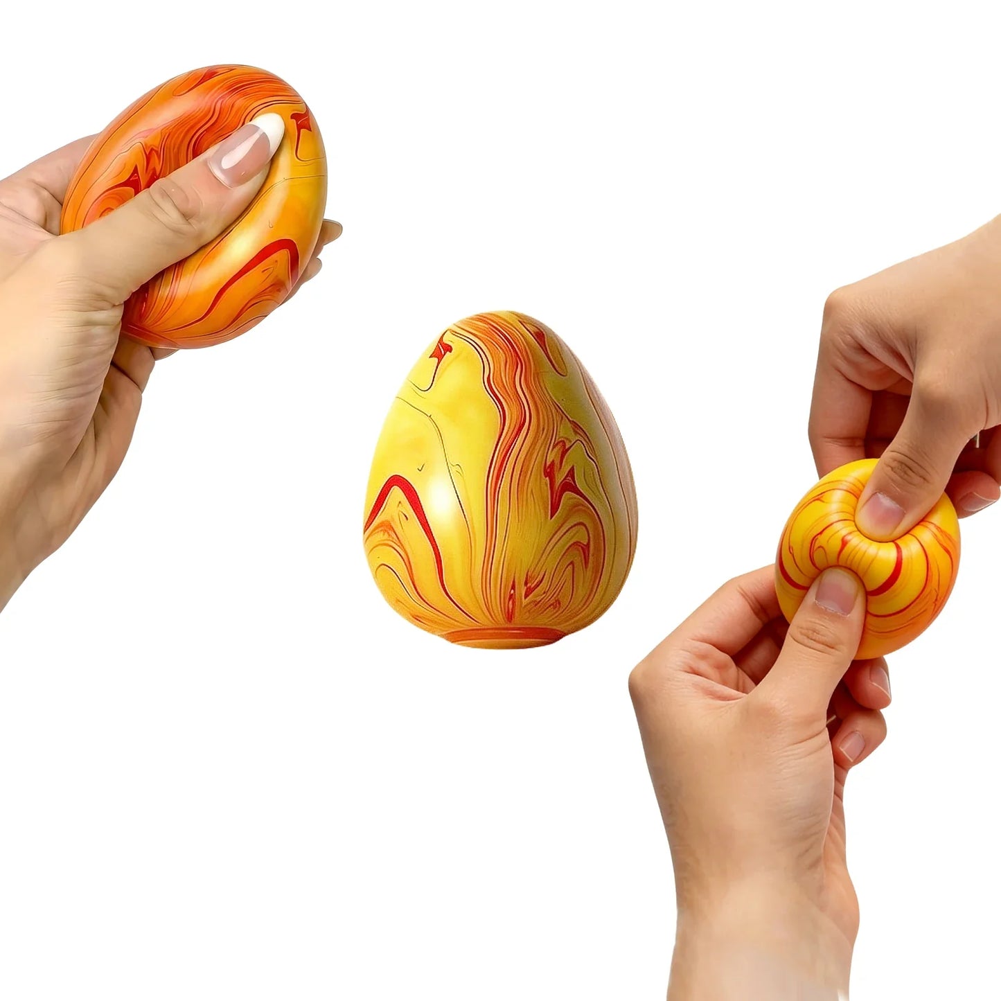 Marbled Egg Squishy Slow Rising Squeeze Sensory Fidget Toy