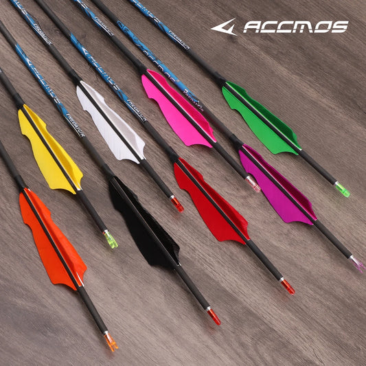 ID4 2 Pure Carbon Arrow 8 Styles 4-inch Turkey Feather Spine 300-1000 Peaceful Pleasures Health and Wellness ID4.2-sp600-green