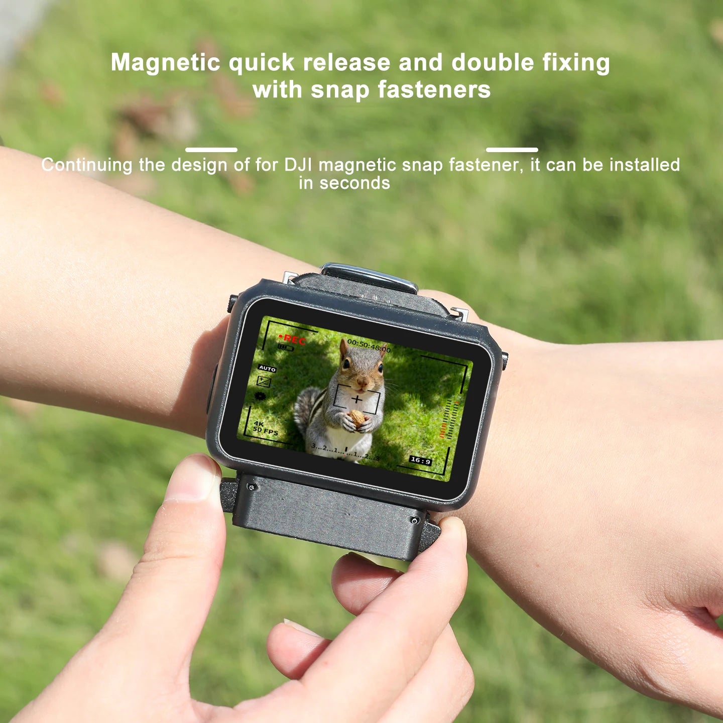 Suitable For DJI Osmo Nano Thumb Camera Image Multifunctional Vision Dock Wristband Expansion Protection Accessories Peaceful Pleasures Health and Wellness