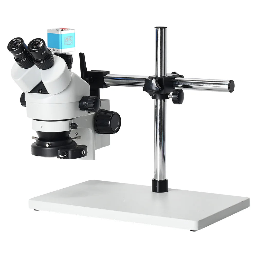 Dual Lens 7-45X Continuous Zoom Microscope for Mobile Phone Maintenance, Circuit Board Soldering Peaceful Pleasures Health and Wellness