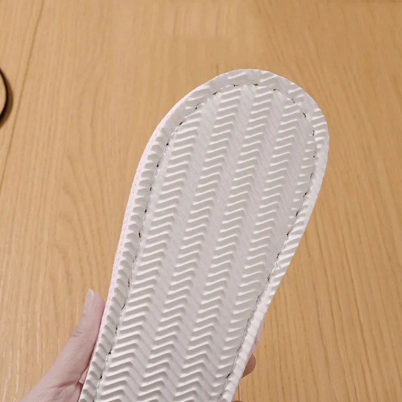 Women's Fluffy Fur Slippers | Open Toe Non-Slip Indoor Slides