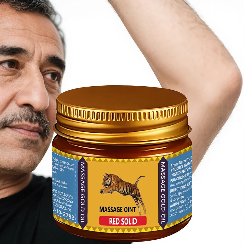 Tiger Balm Massage Ointment 50g - Multi-Joint Care for Knee/Elbow/Shoulder, Non-Sticky & Fast Absorption, Daily Use Peaceful Pleasures Health and Wellness