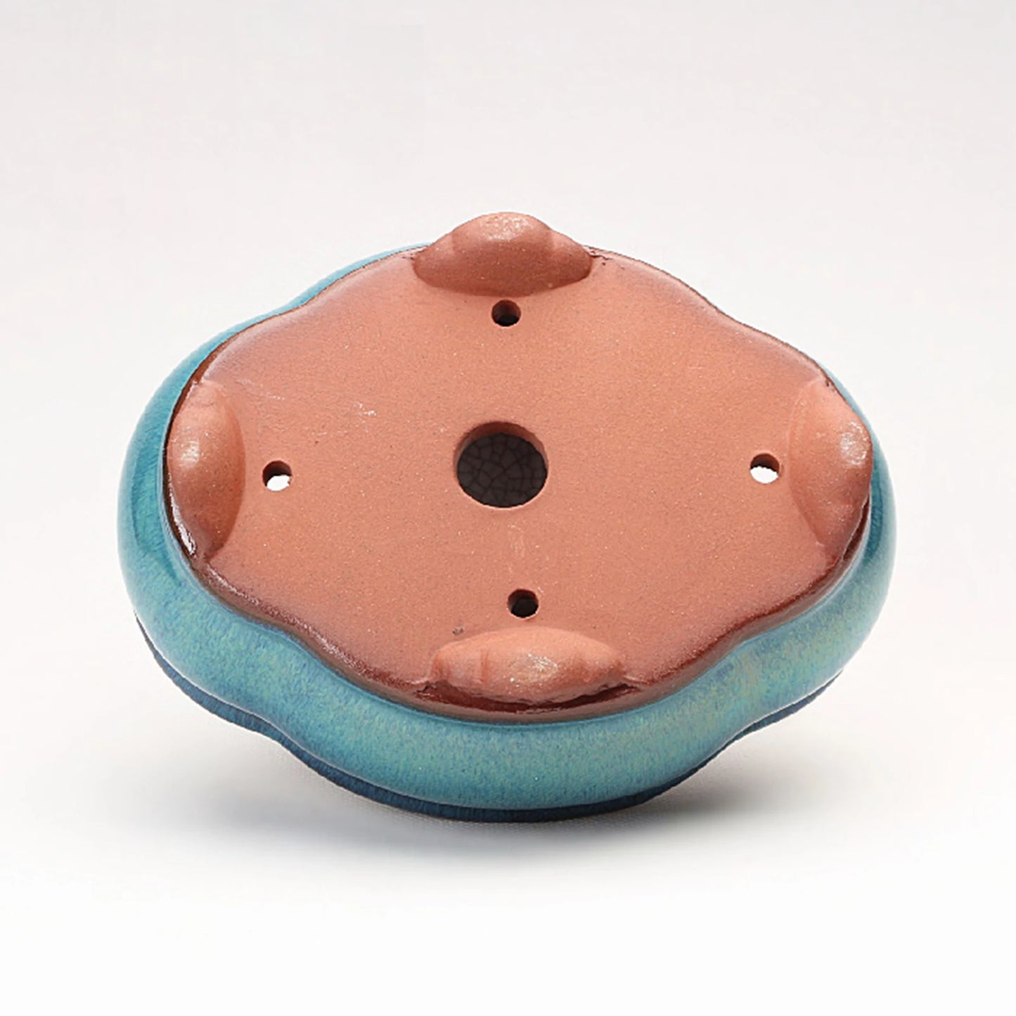 Ceramic Garden Planter Pots Elegant Breathable Rough Pottery Bonsai Pots for Living Room Bedroom Study Pots Peaceful Pleasures Health and Wellness