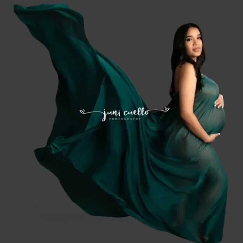 Maternity Chiffon Fabric Draping Maternity Sheer Silky See Through Photo Photography Shoot Prop Drape Peaceful Pleasures Health and Wellness