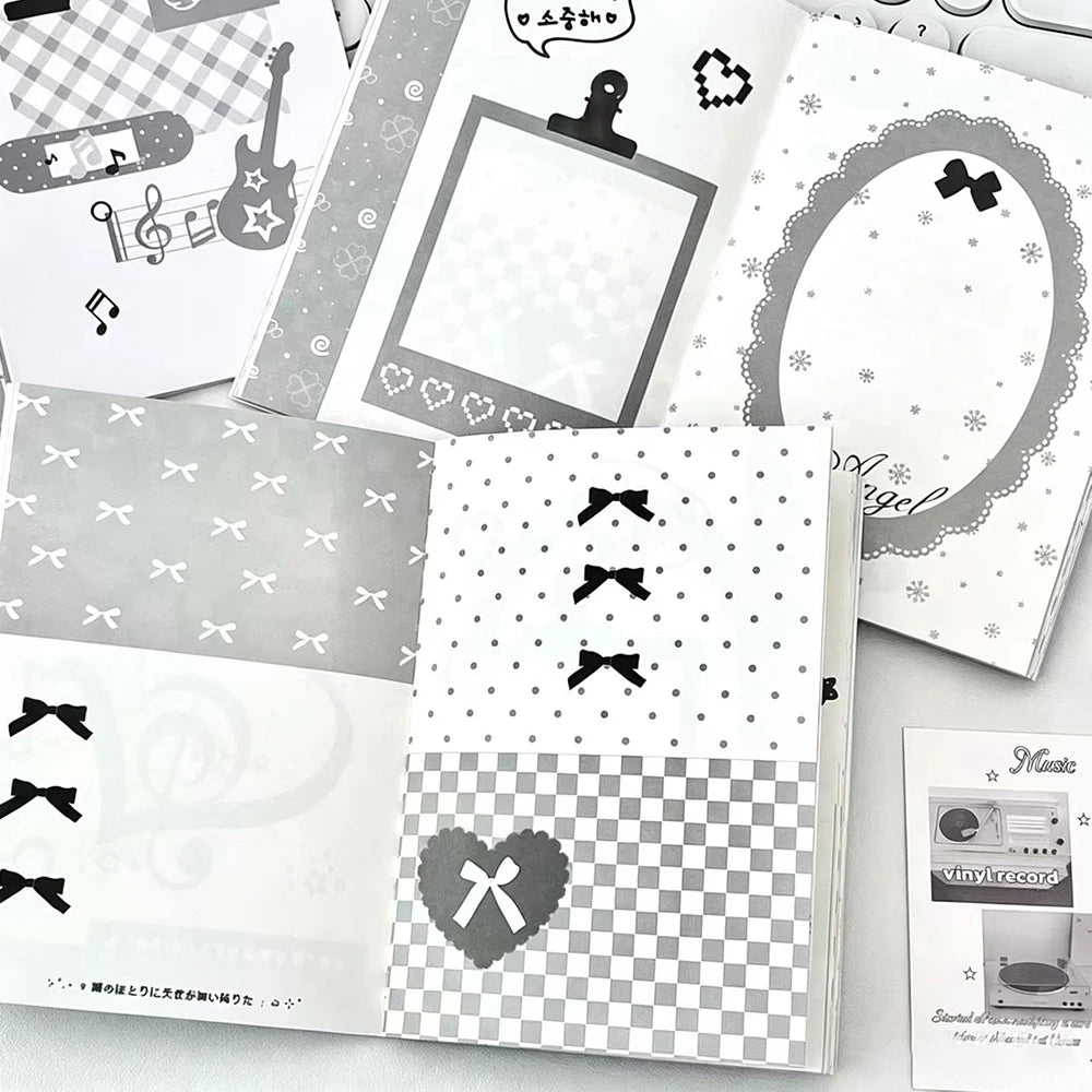 Fragmented Dream Symphony Fixed Page Notebook Ins Full Inner Handbook