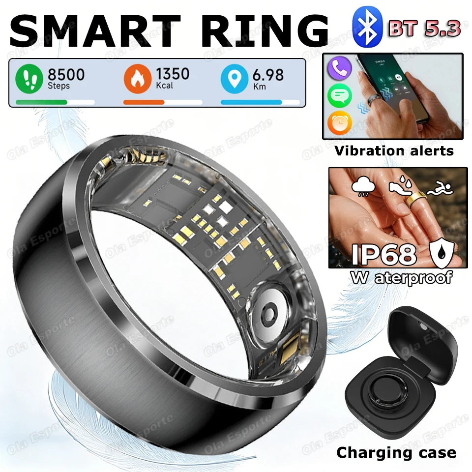 Football Smart Ring | Heart Rate, Sleep & Activity Tracker