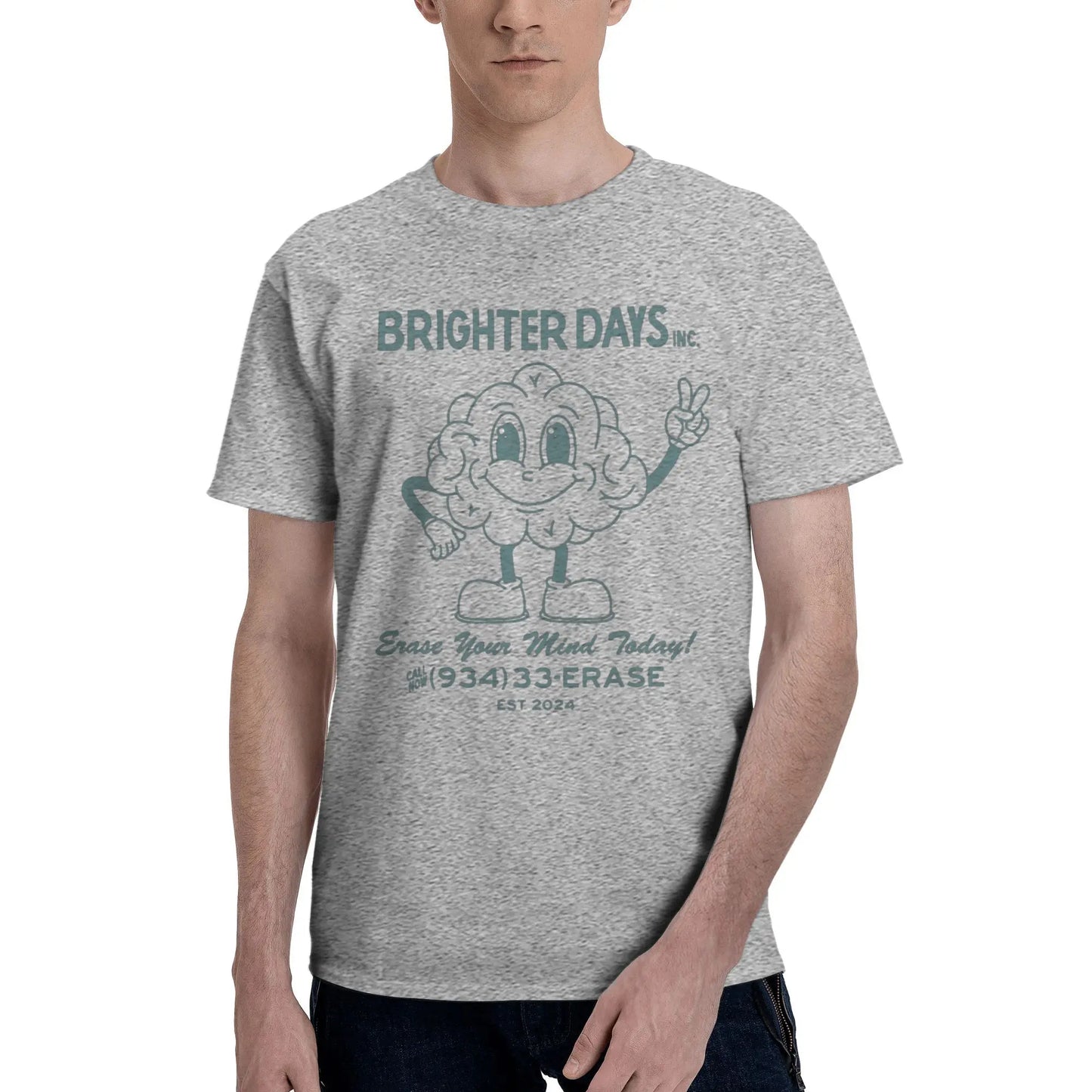 Men Arianas T-Shirts Grande Brighter Day Inc. Cotton Tees Summer Y2K Fun Short Sleeves O Neck Cool Loose Tshirt Plus Size 5XL Peaceful Pleasures Health and Wellness