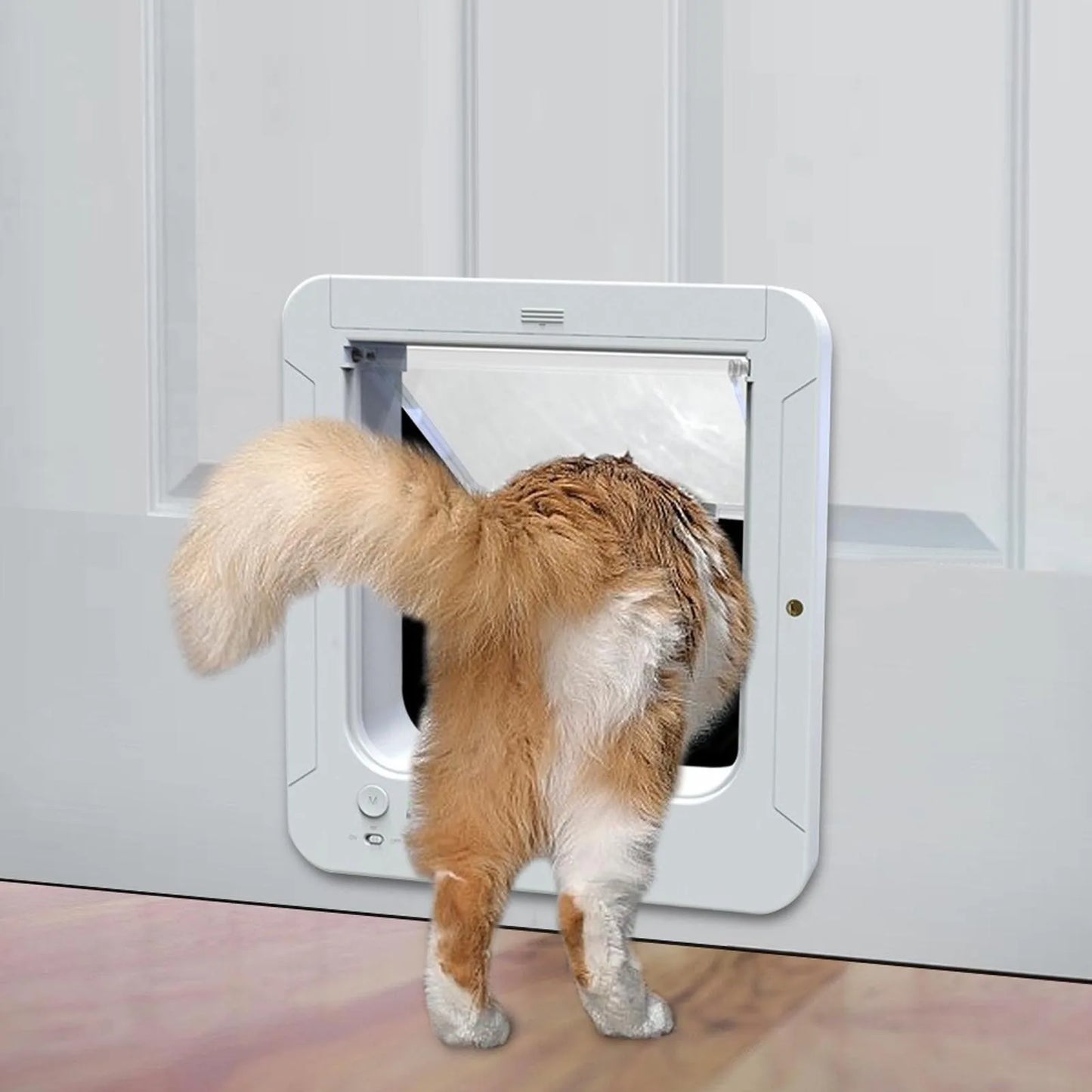Collar Cat Door Smart Automatic Sensing Activated Easy Installation