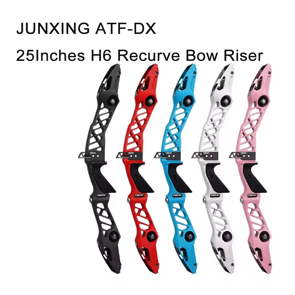 JUNXING Recurve Bow Riser Aluminum Alloy Handle H6 H7 H8 H9 H10 H11