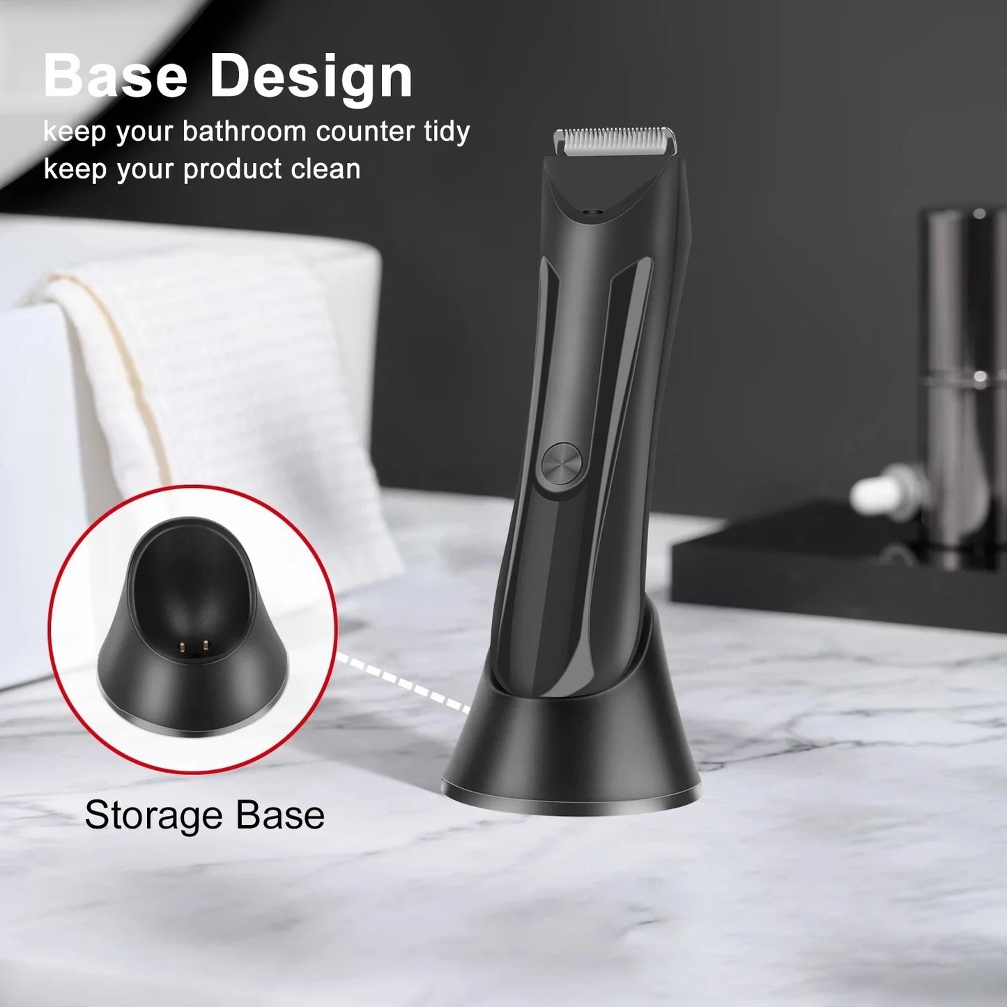 Cosoul Intimate Body Hair Trimmer for Men & Women