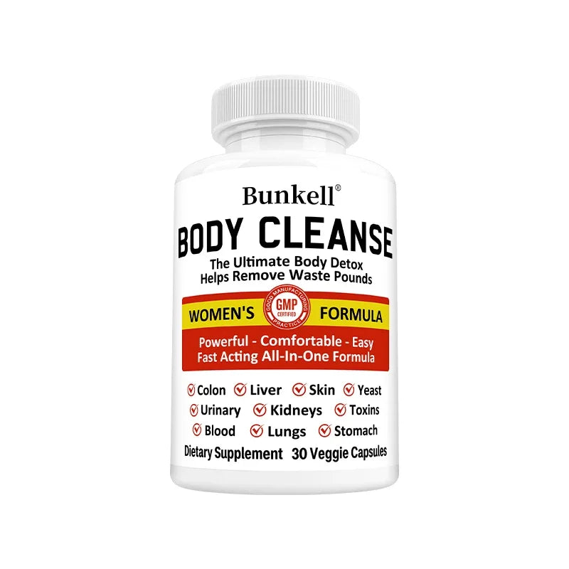 Plant Blend Extract Capsules – Candida Cleanse & Liver Detox