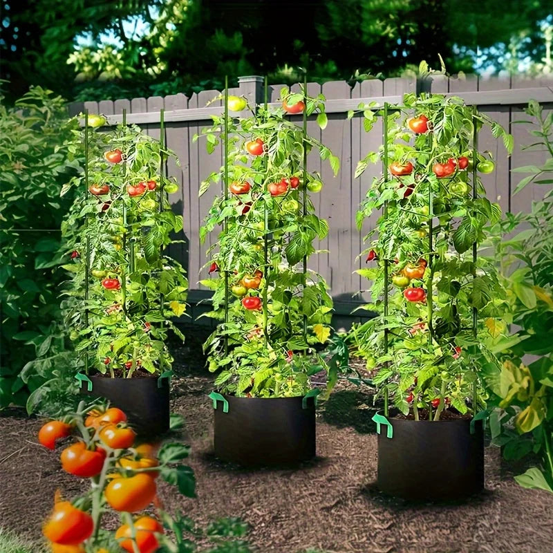 2-Pack Box-Style Tomato Planting Bags | Non-Woven Fabric Fabric Grow Bags Peaceful Pleasures Health and Wellness