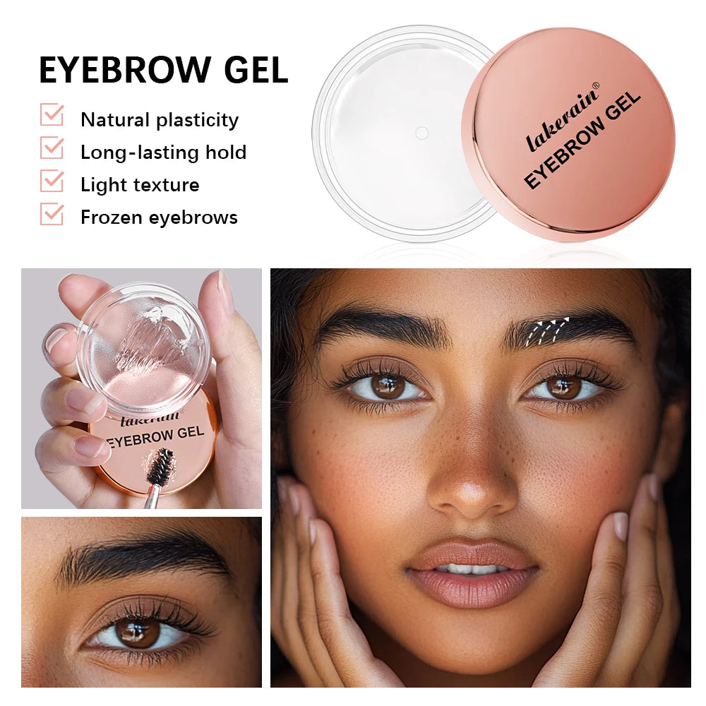 3D Waterproof Eyebrow Sculpting Gel Wax & Brush | Natural Hold Eyebrow Styling Gel Peaceful Pleasures Health and Wellness