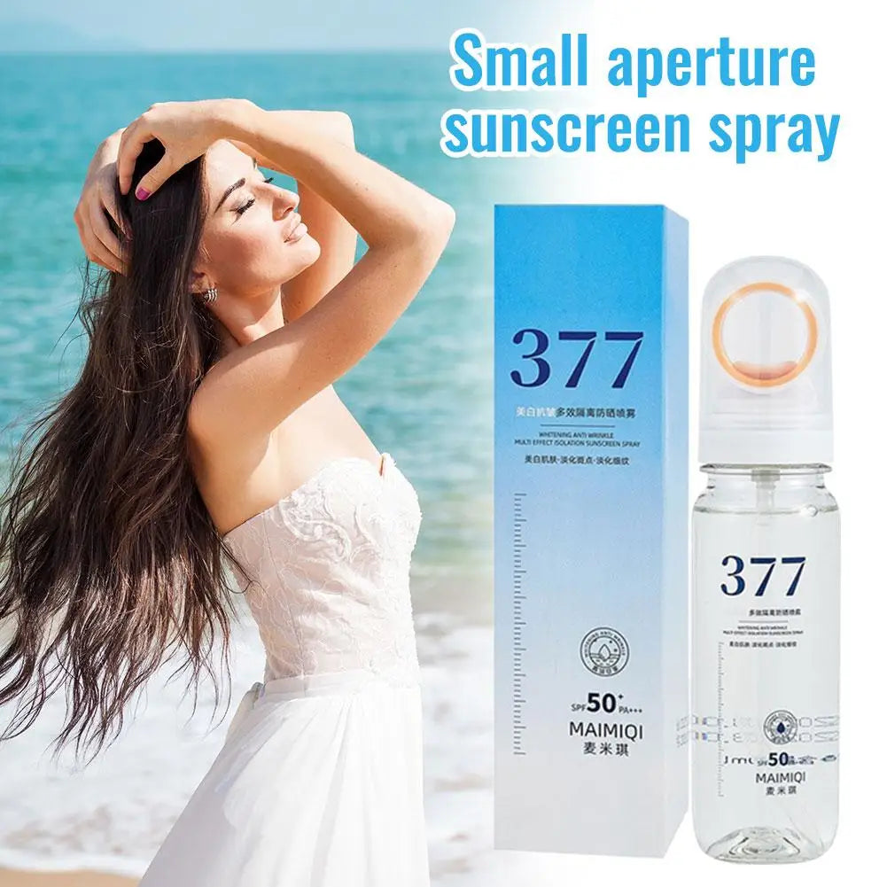 377 Deep Repair Sunscreen Spray SPF50+ for Skin Protection Peaceful Pleasures Health and Wellness