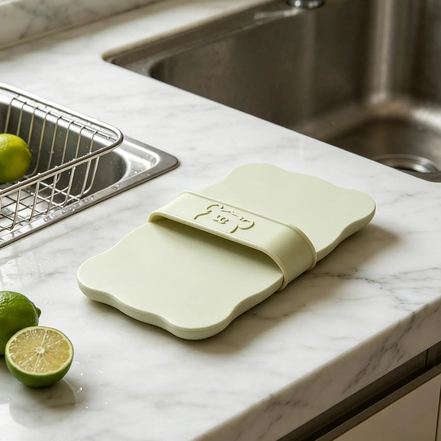 Vegetable Scrub Brush – Ergonomic Non-Slip Produce Cleaner