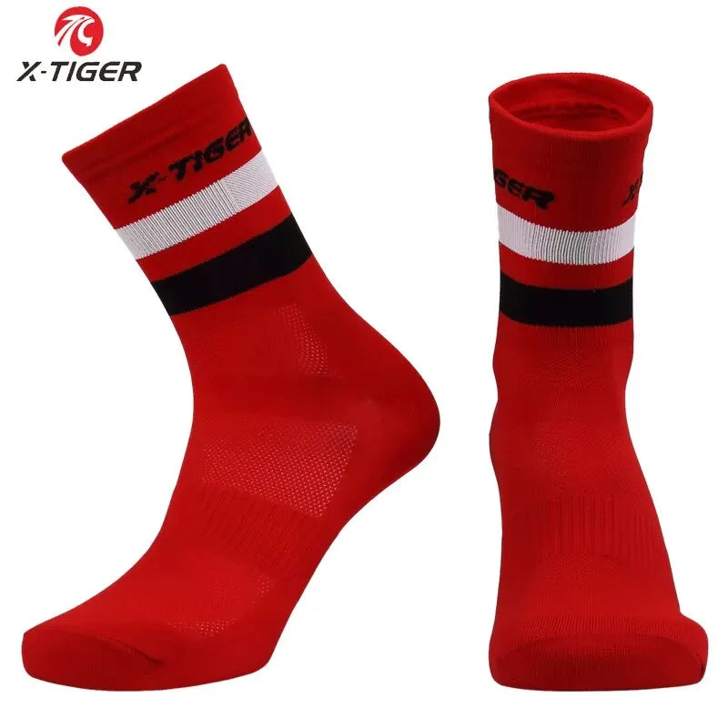 X-TIGER Cycling Socks – Breathable Anti-Slip Sports Socks