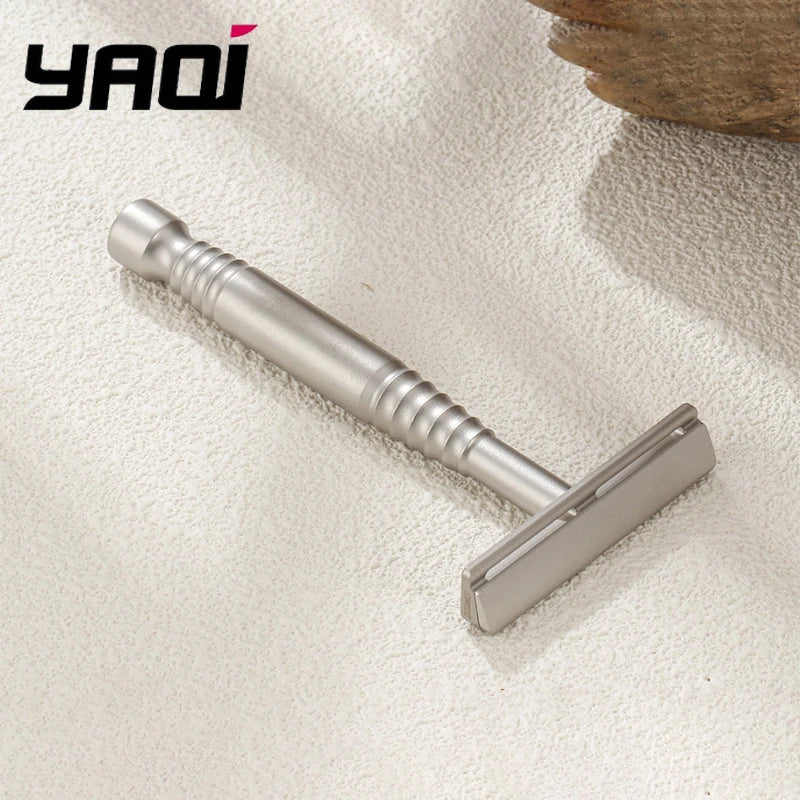 YAQI Remus 316 Stainless Steel Safety Razor – Matte Finish