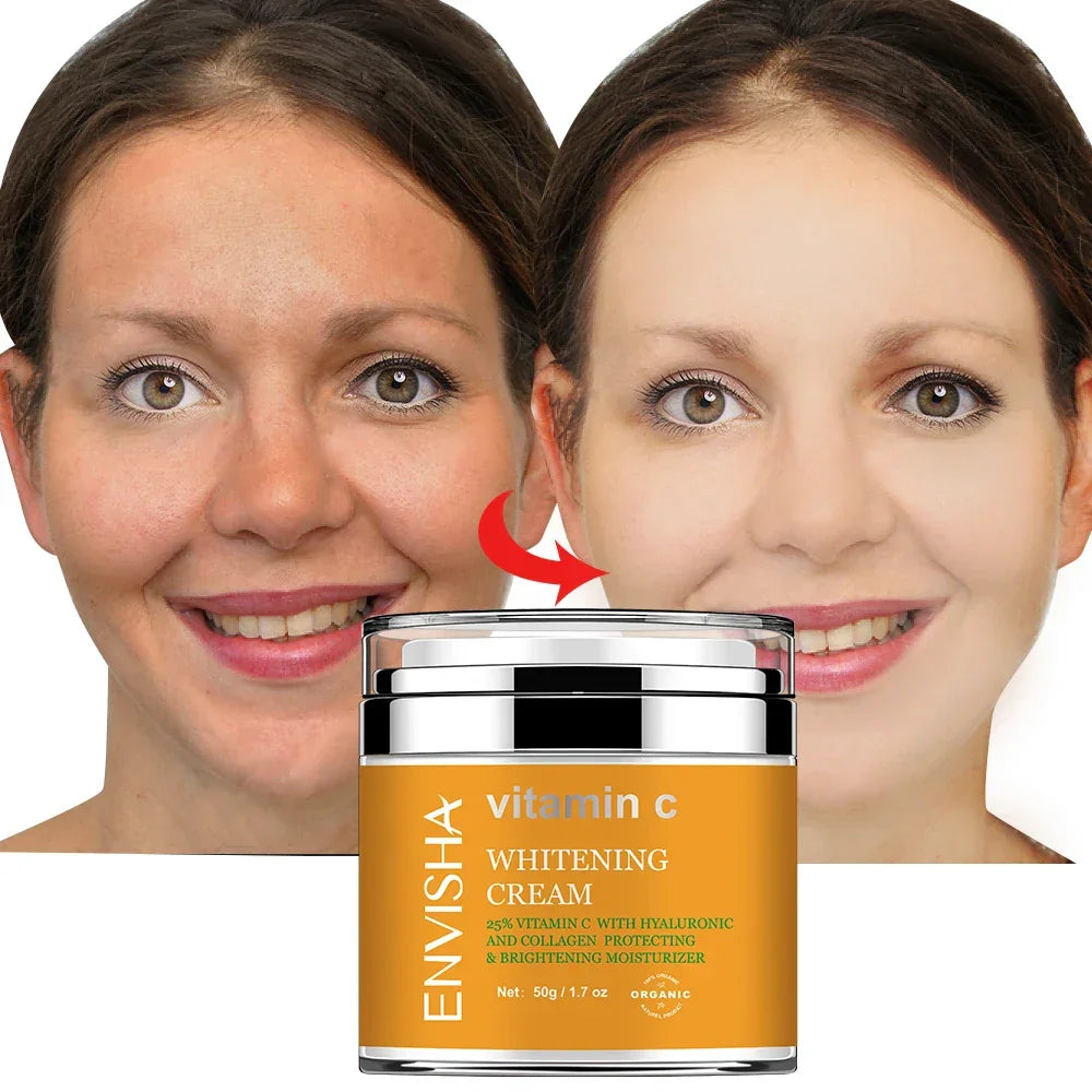 ENVISHA Face Cream – Retinol, Collagen, Vitamin C & HA for Dark Spots 50ml Face Cream Peaceful Pleasures Health and Wellness