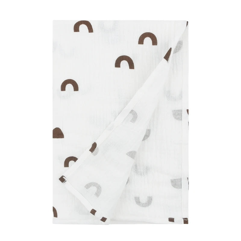 Baby Swaddle Wrap Blanket | Soft Floral Cotton, Newborn