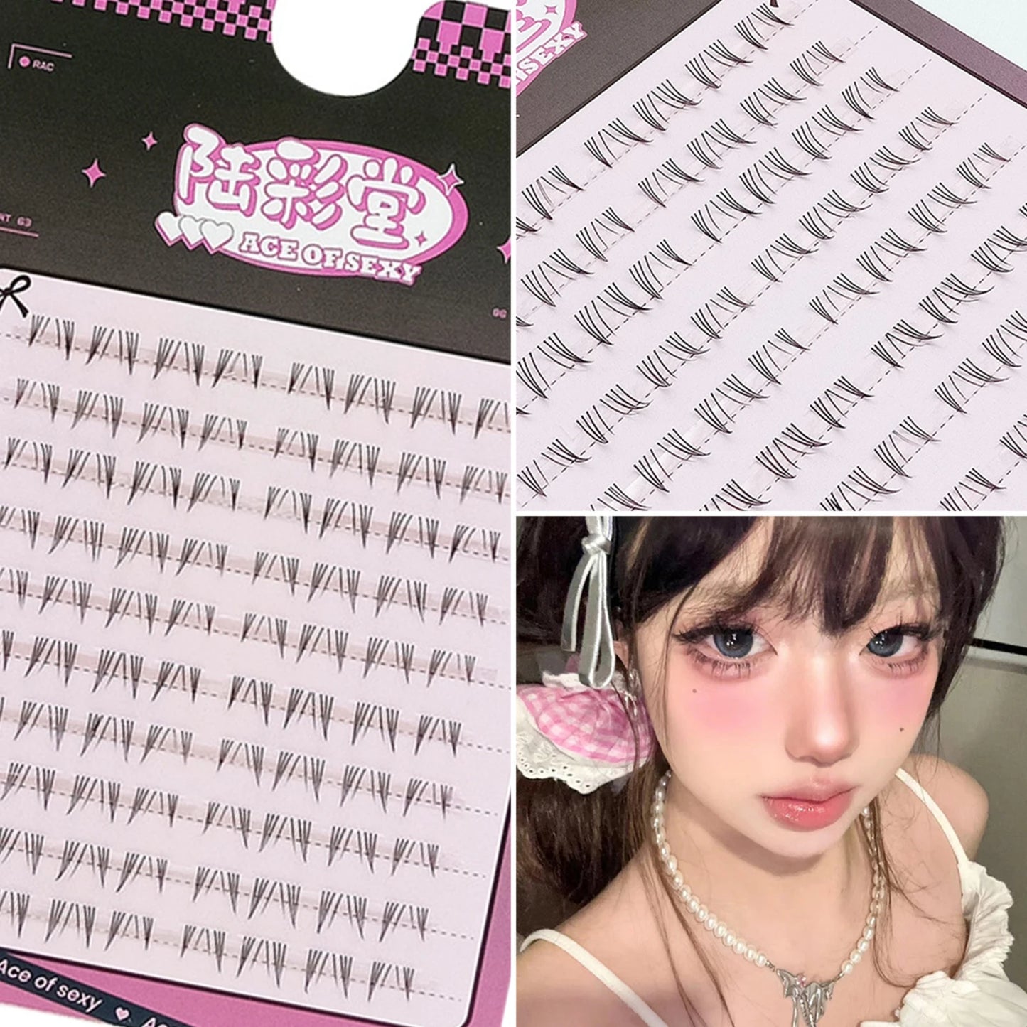 6-7mm Air Lower Eyelashes Fairy Fake Lashes Segmented Natural Under Lashes Manga Bottom Lashes Makeup Eyelash Makeup Tool Peaceful Pleasures Health and Wellness