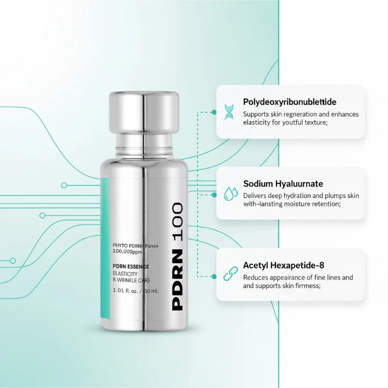 Korean PDRN Collagen Moisturizing Serum, Lightweight Nourishing Essence Stick Improve Fine Line Efficient Firm Skin Skincare Set Peaceful Pleasures Health and Wellness