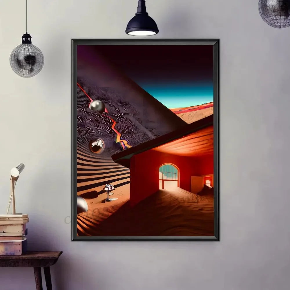 Tame Impala Minimalist Aesthetics Canvas Painting Print for Living Room Modern Home Decor Peaceful Pleasures Health and Wellness z5 50x70cm Unframed