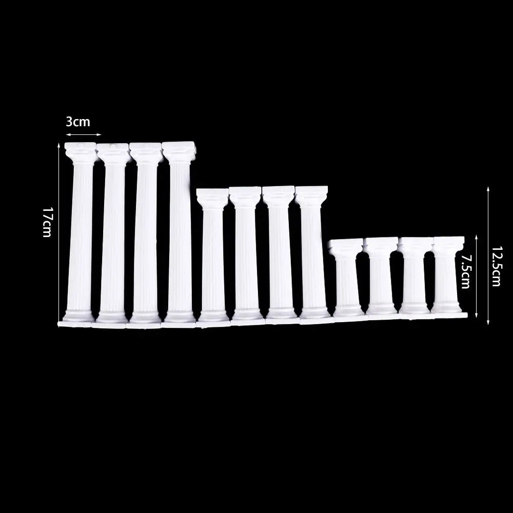 Roman Column Cake Separator Pillars | 3 Sizes – DIY Tiered Stands