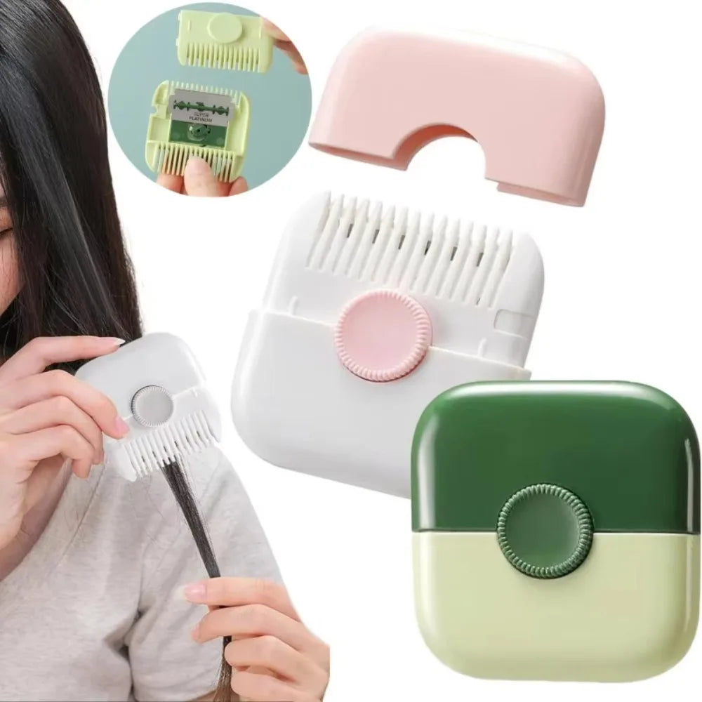 2 in 1 Baby Hair Cutting and Hairdressing Comb Manual Hair Trimmer for Baby Adult Double Edge Hair Razor Comb Portable Combs Peaceful Pleasures Health and Wellness