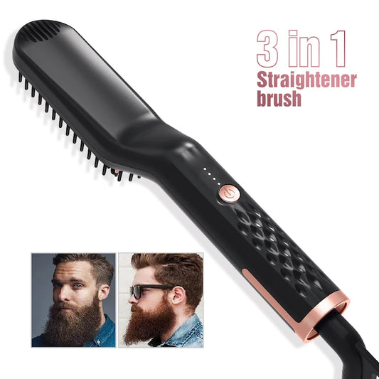 Professional fast heating electric hair straightener negative ion multi-functional dry and wet use modeling tools Peaceful Pleasures Health and Wellness