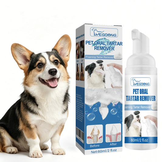 Yegbong Pet Oral Foam Cleaner | Tartar Remover Fresh Breath Pet Dental Foam Peaceful Pleasures Health and Wellness Default Title