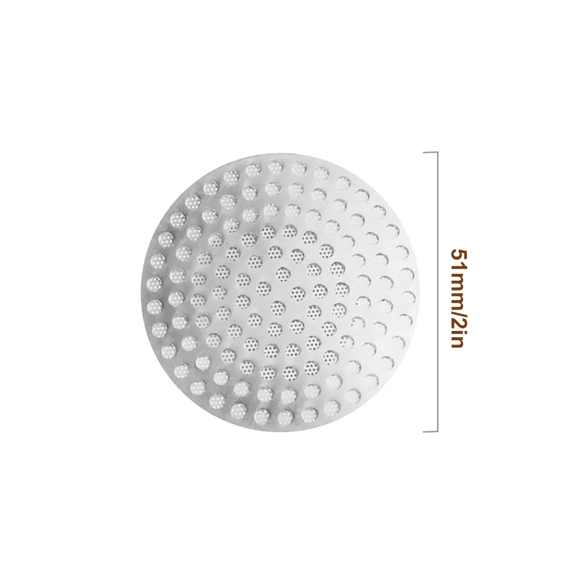 Leeseph 51/53/58 mm Stainless Steel Puck Screen, Reusable, Double Fine Filter for Coffee Machine Espresso Accessories Peaceful Pleasures Health and Wellness 51mm