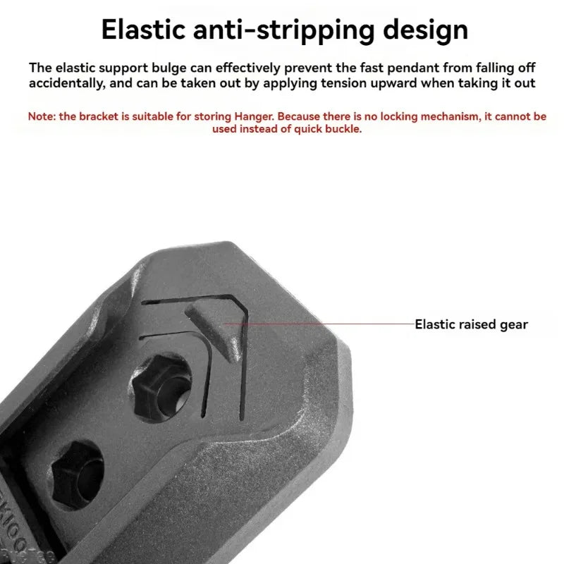 For NAKIOO Quick-hang Wall Female Buckle with Expansion Hook Screw Accessories for Tajima Hook Hardware Tool Parts Peaceful Pleasures Health and Wellness
