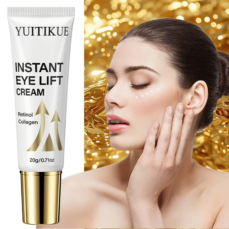 YUITIKUE Instant Eye Lift Cream 20g Retinol & Collagen Formula for Firming, Lifting & Reducing Fine Lines Peaceful Pleasures Health and Wellness