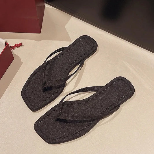 Women's Lightweight Flip-Flops – Casual Beach Summer Slippers