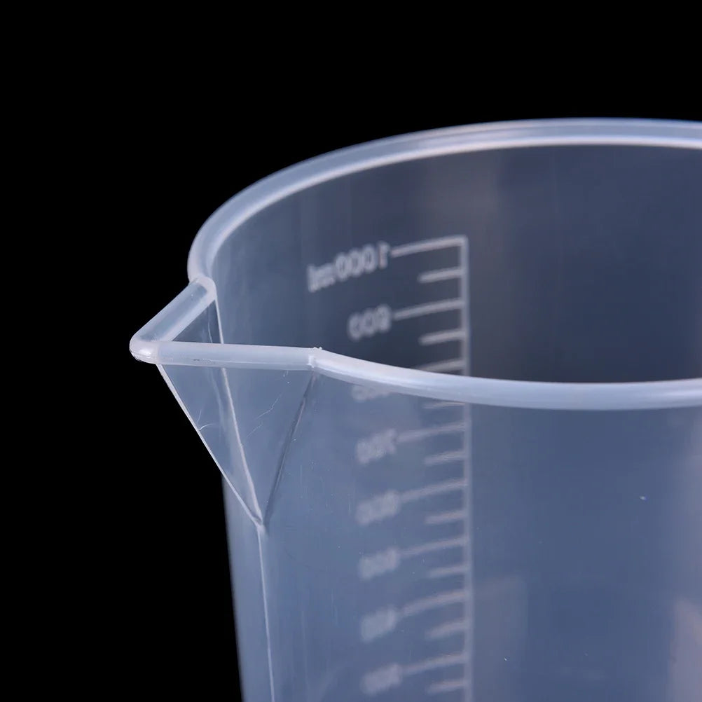 1000/5000ml Food grade Plastic Liquid Graduated Container Beaker Lidless Clear Thickened Restaurant Sustainable Measuring cups Peaceful Pleasures Health and Wellness