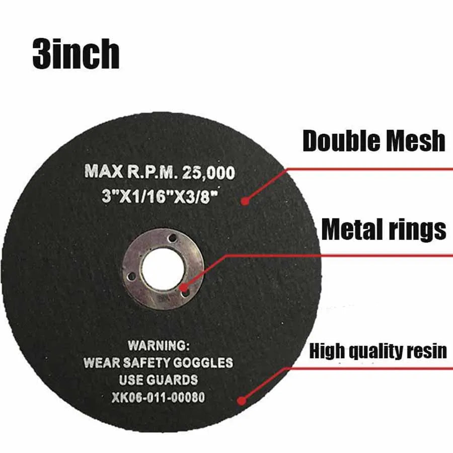 Circular Resin Grinding Wheel Saw Blade Cutting Disc Fiber Reinforced