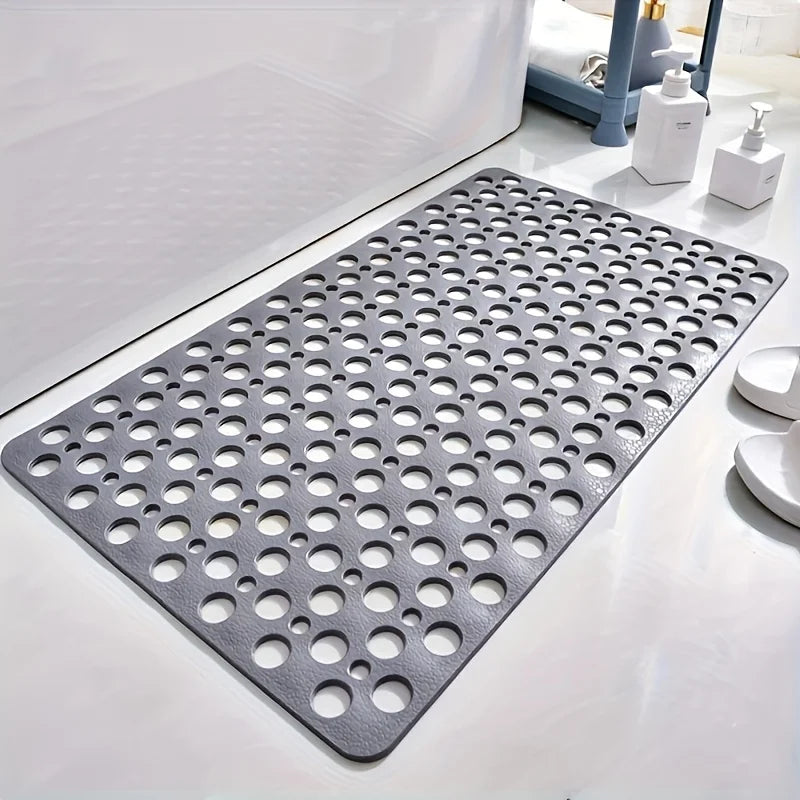 Non-Slip Bath & Shower Mat | Suction Cups & Drain Holes