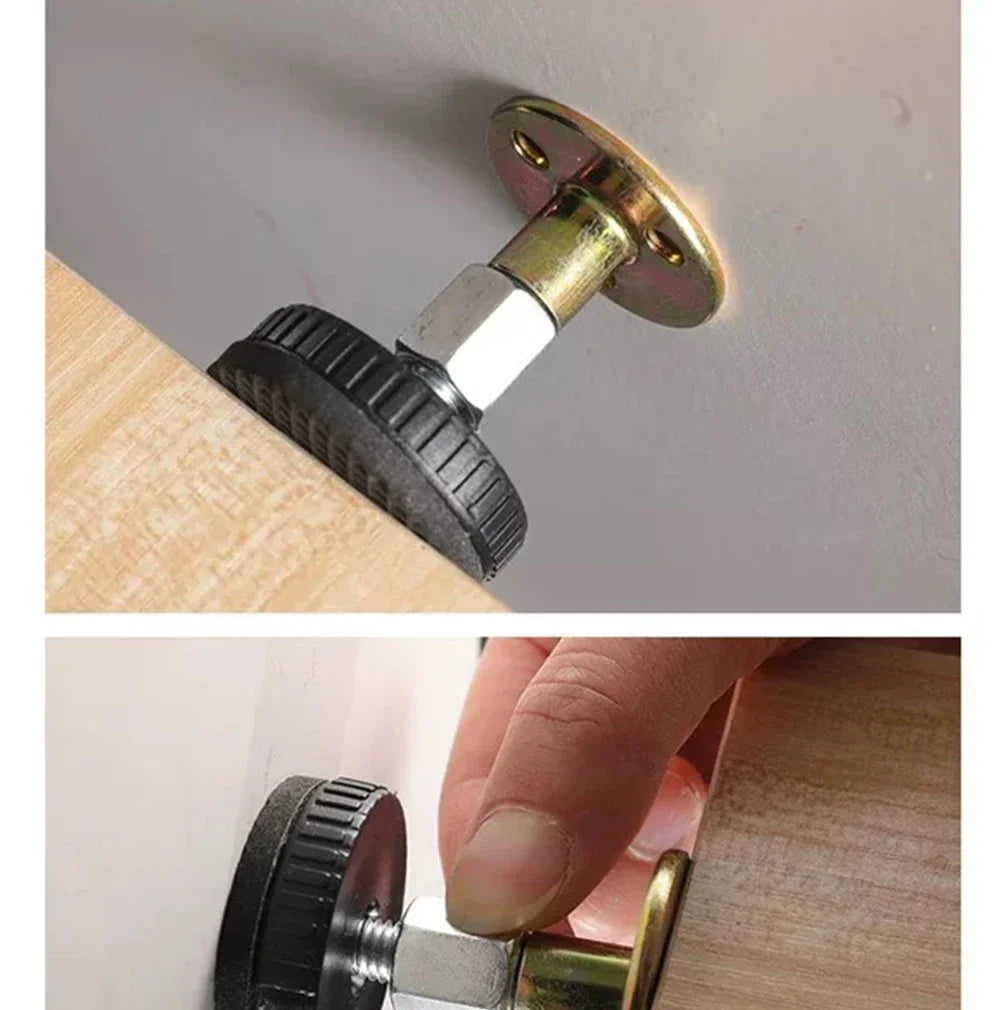 Adjustable Anti-Shake Furniture Stabilizer | Bed Frame Stopper