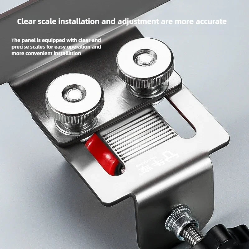 Cabinet Door Installation Jig – Steel Frame Bracket (1–5 PCS)