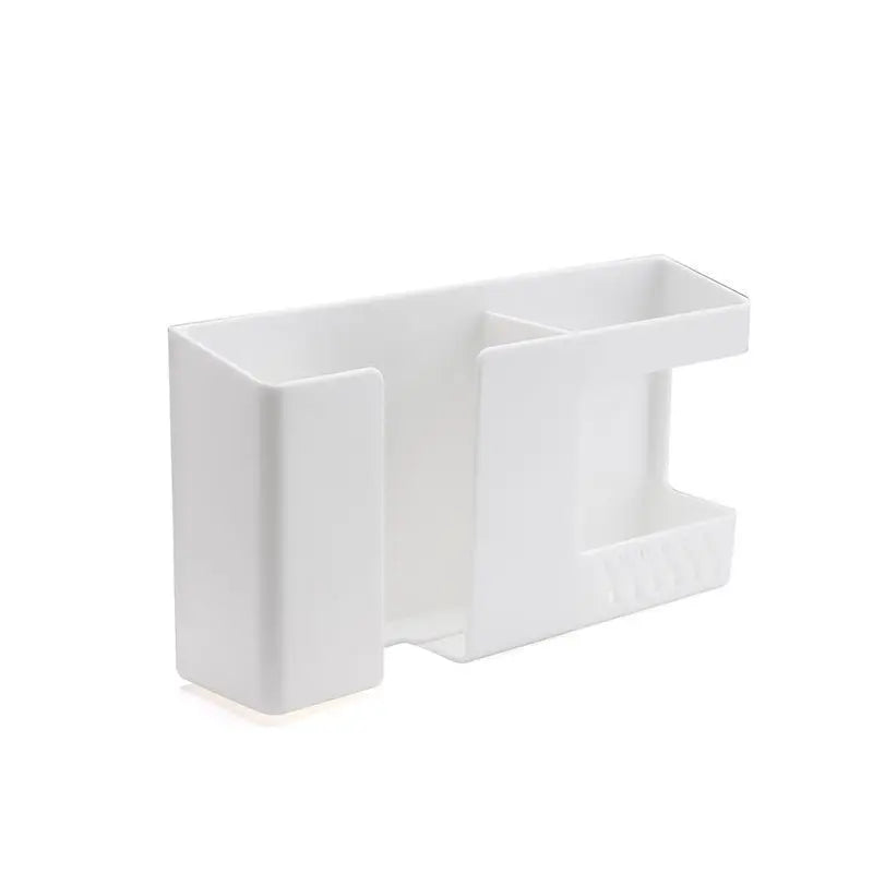2-in-1 Wall-Mounted Phone & Remote Control Storage Rack
