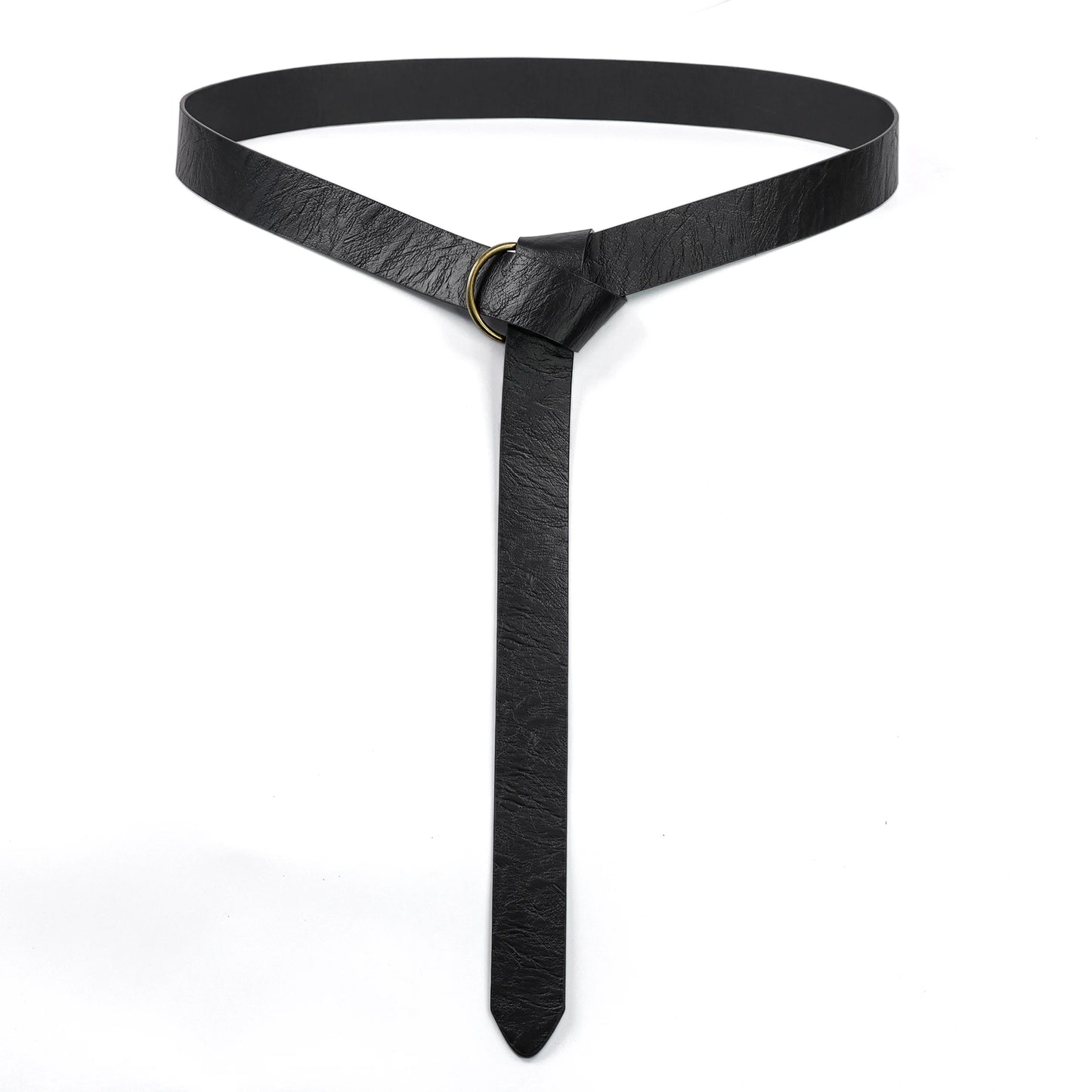 Vintage PU Leather Cosplay Holster Western Denim Belt Waist Cover