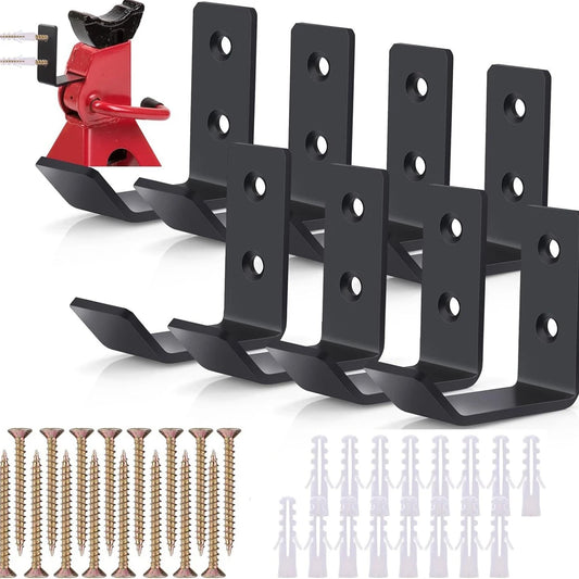 Heavy Duty Metal Hooks, Wall Mount Tool Hangers, Multipurpose Utility Hooks for Garage Warehouse Kitchen Bathroom Hardware Peaceful Pleasures Health and Wellness