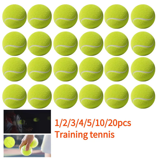 High Elasticity Training Tennis Ball for Exercises Peaceful Pleasures Health and Wellness