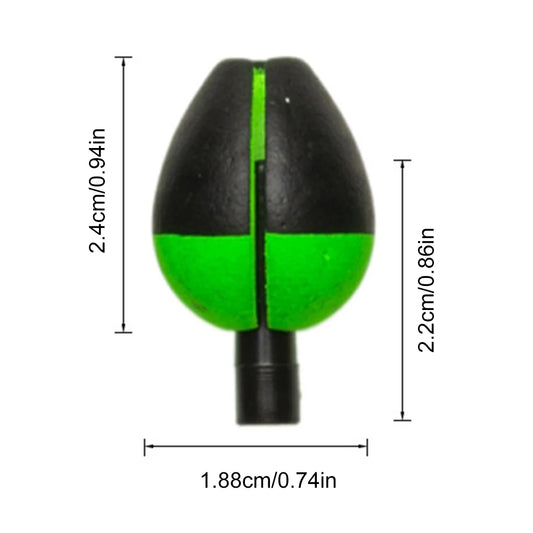 10Pcs High Buoyancy Fishing Floats Compact Pike Floats Adjustable Fishing Buoy Fishing Floats Bobbers for Sea/Boat Fishing Peaceful Pleasures Health and Wellness