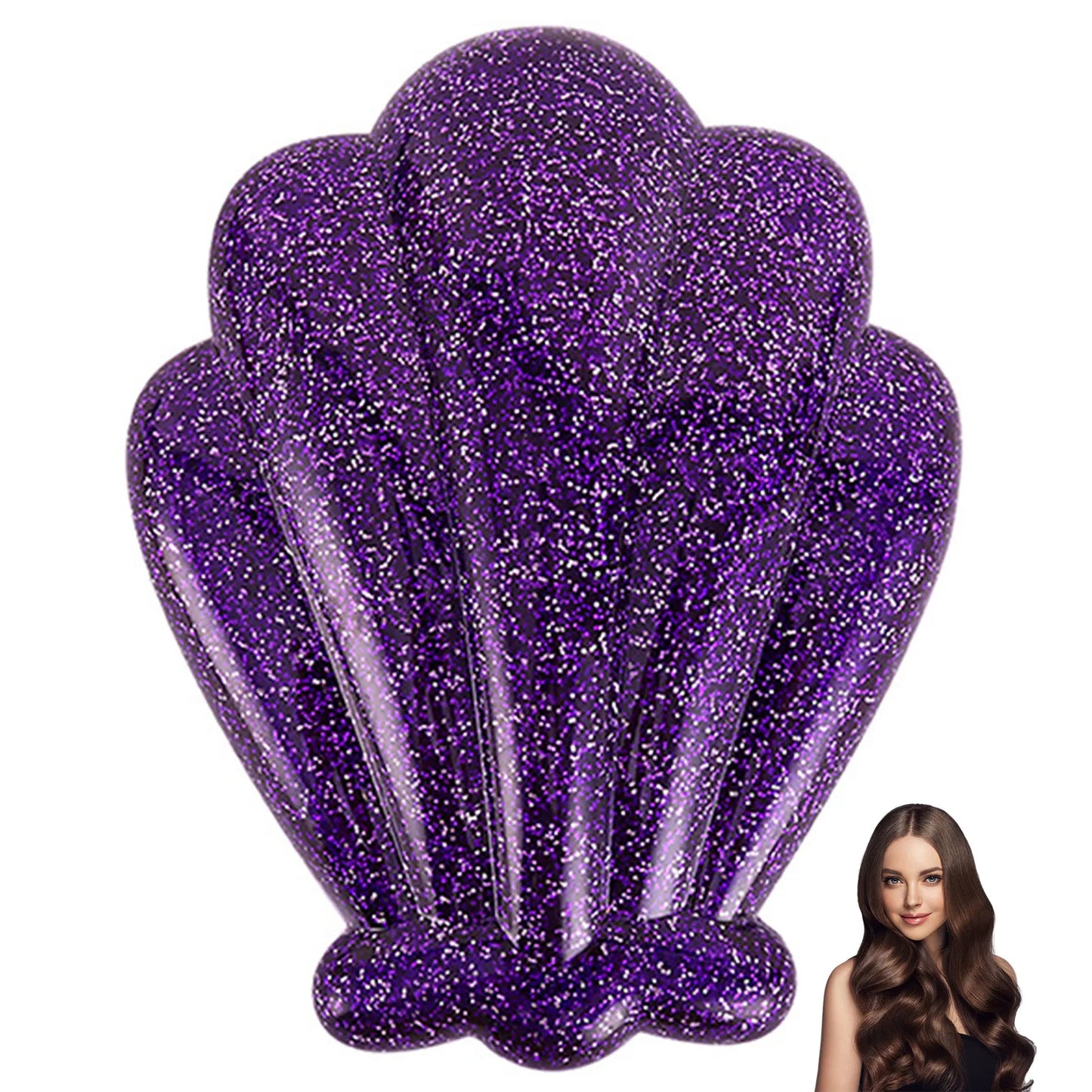 Seashell Detangling Massage Comb – Mini Hair Brush Home & Salon