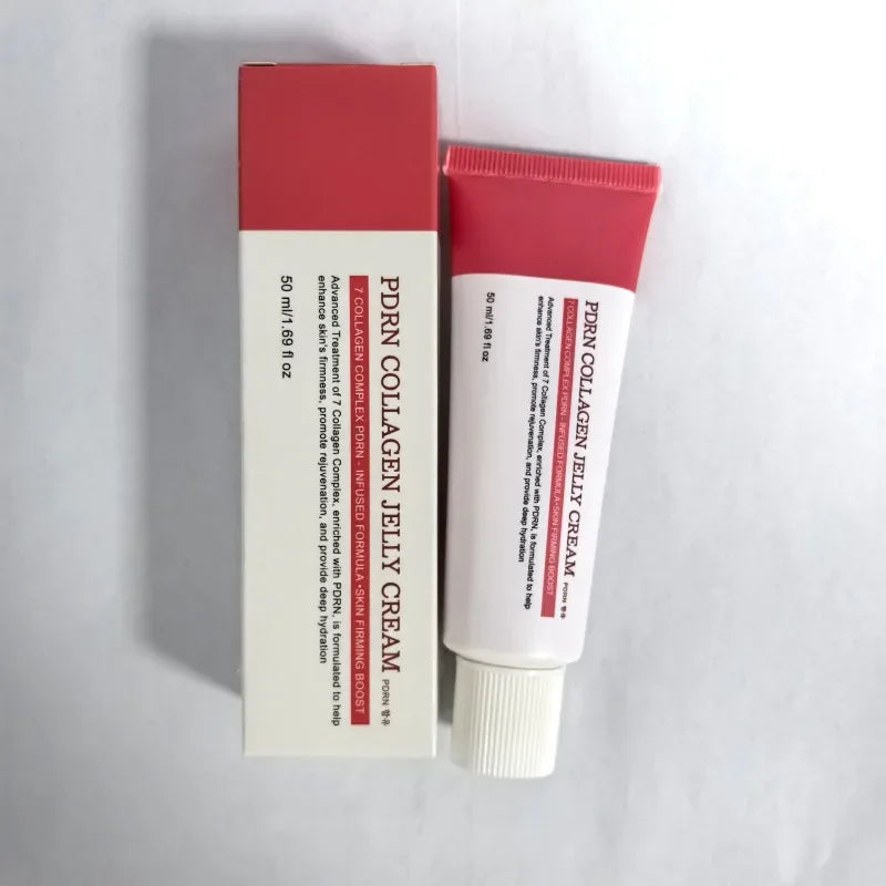Korean PDRN Collagen Jelly Cream Hyaluronic Acid Anti-wrinkle Moisturizing Skin Firming Boost Plumping Even Skin Tone Skin Care Peaceful Pleasures Health and Wellness